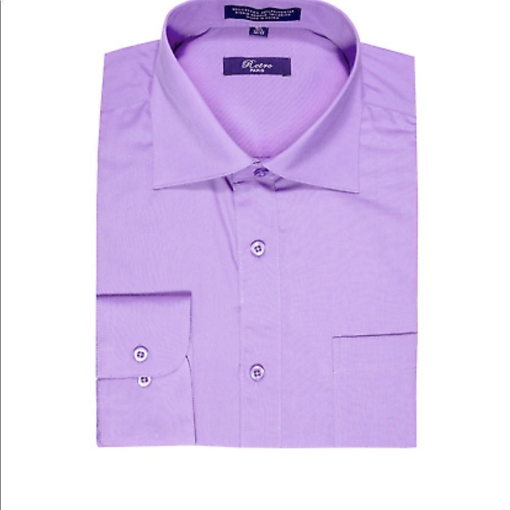 Retro Paris Menswear Button Down Shirt